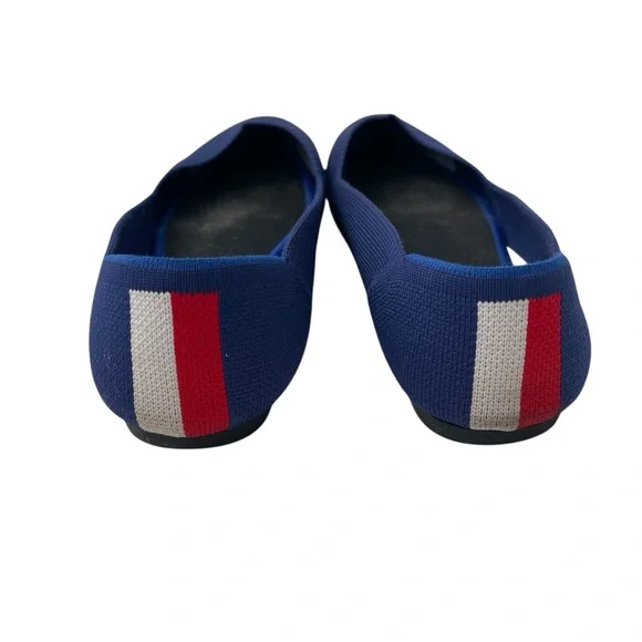 Rothy's Deep Blue Pointed Flats - Picture 3 of 9